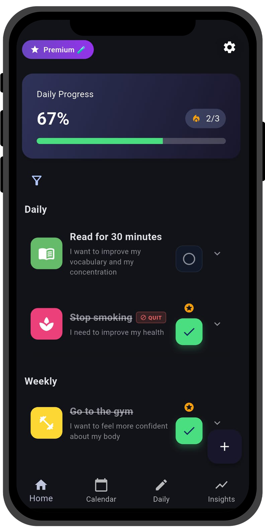 Simple Habit Builder